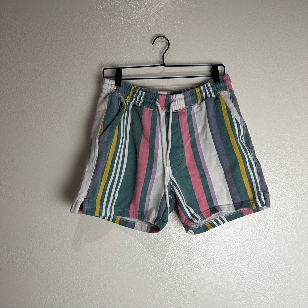 Urban Outfitters Multi Color Stripped Shorts Gym Size Medium